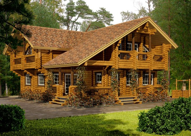Проект дерев яного будинку