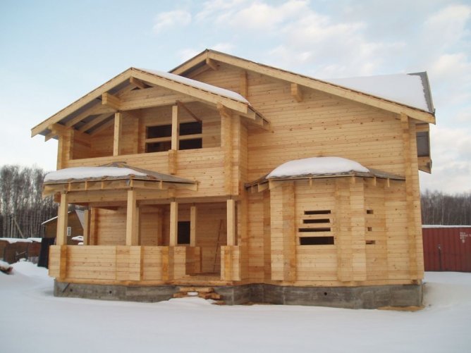 Готовые деревянные дома цена